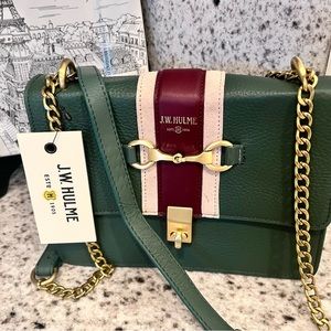 J.W. Hulme Crossbody/Shoulder Leather Bag